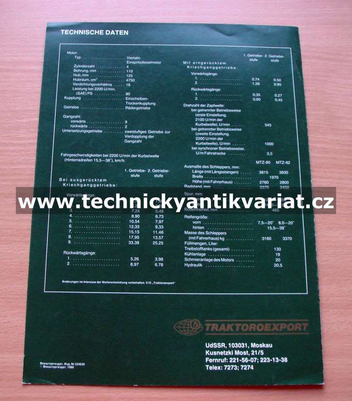 Belarus MTZ 80.82