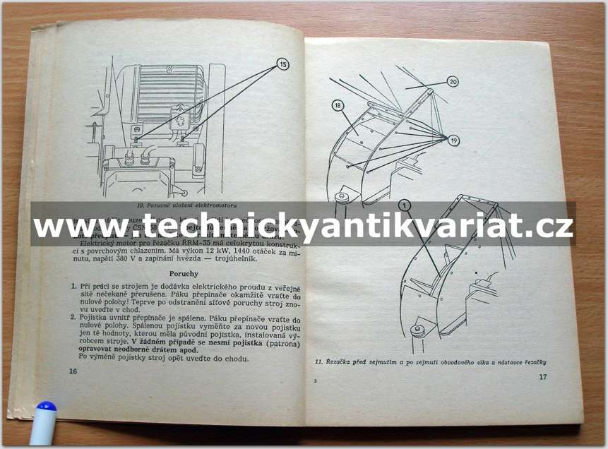 Rotační řezačka motorová ŘRM - 35