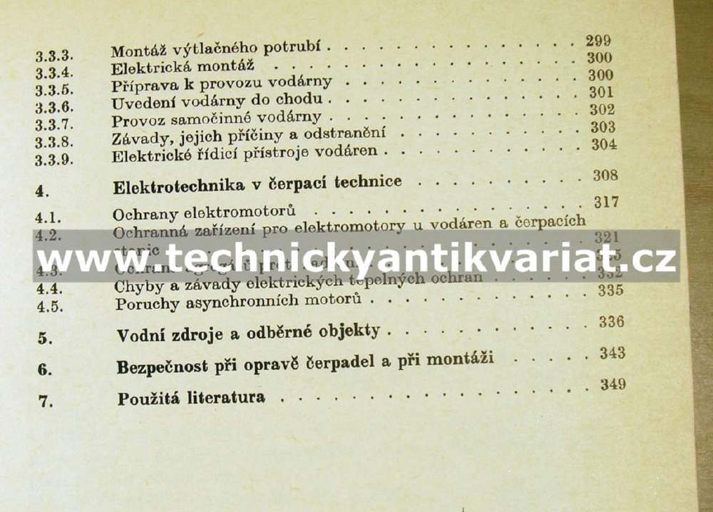 Údržba a opravy malých čerpadel - Hašek, Bundil, Vondrášek (1973)