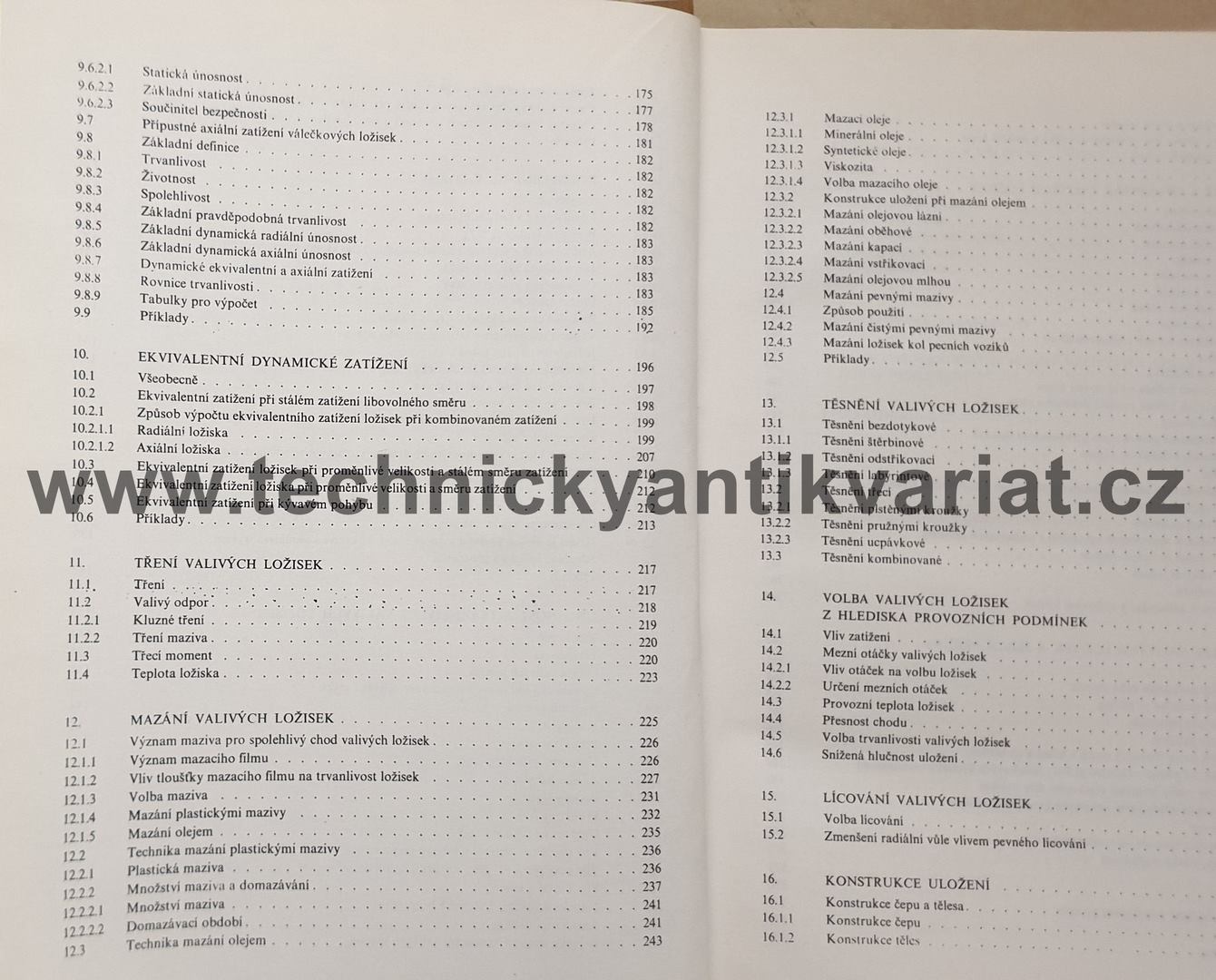 Technika uložení s valivými ložisky - Jan Frohlich (1980)