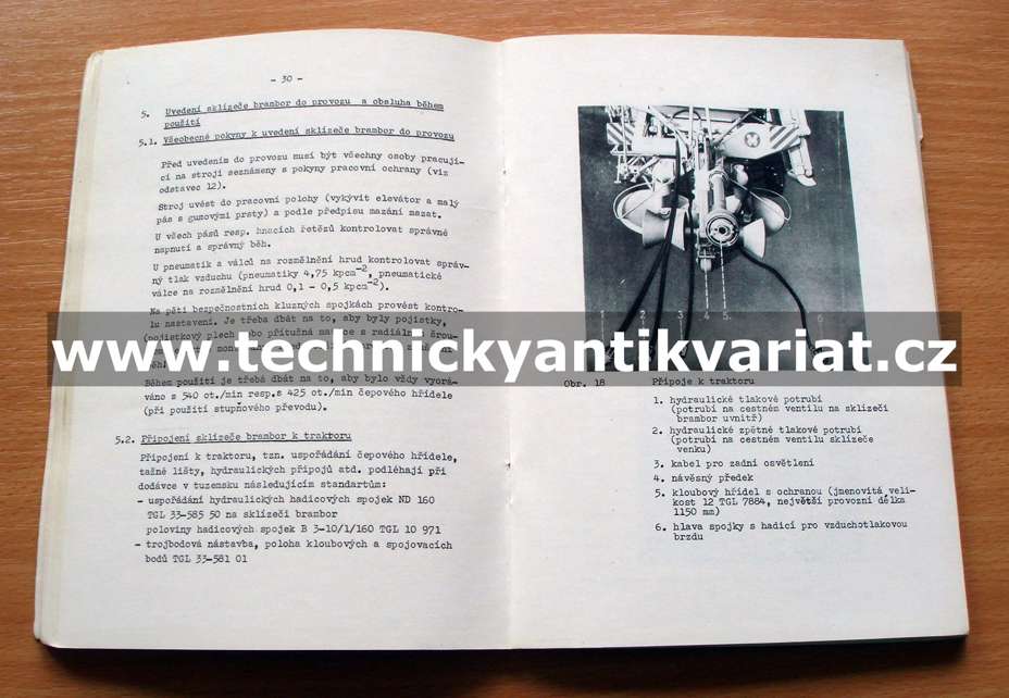 Sklízeč brambor E 667, E671