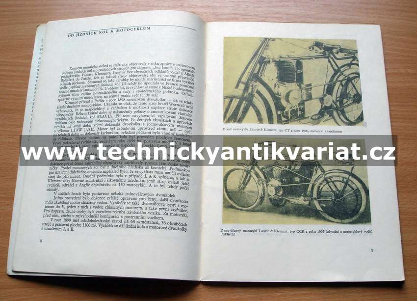 Laurin a Klement auto album archiv