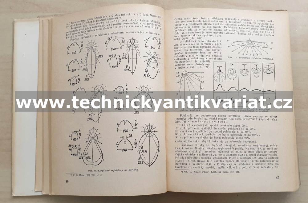 Elektrotechnika VI. Elektrické světlo - Anýž, Batka, Holý (1950)