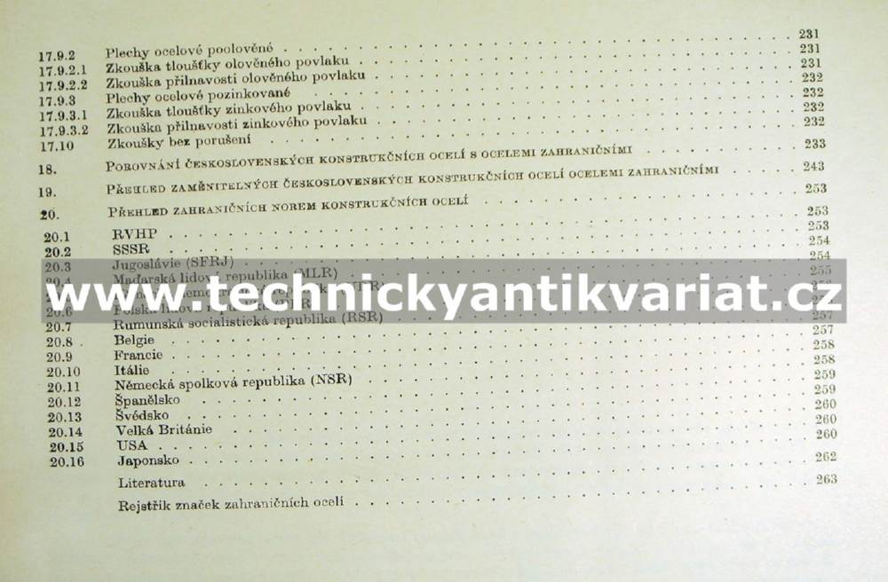 Konstrukční oceli československé a zahraniční - František Kulhánek (1970)