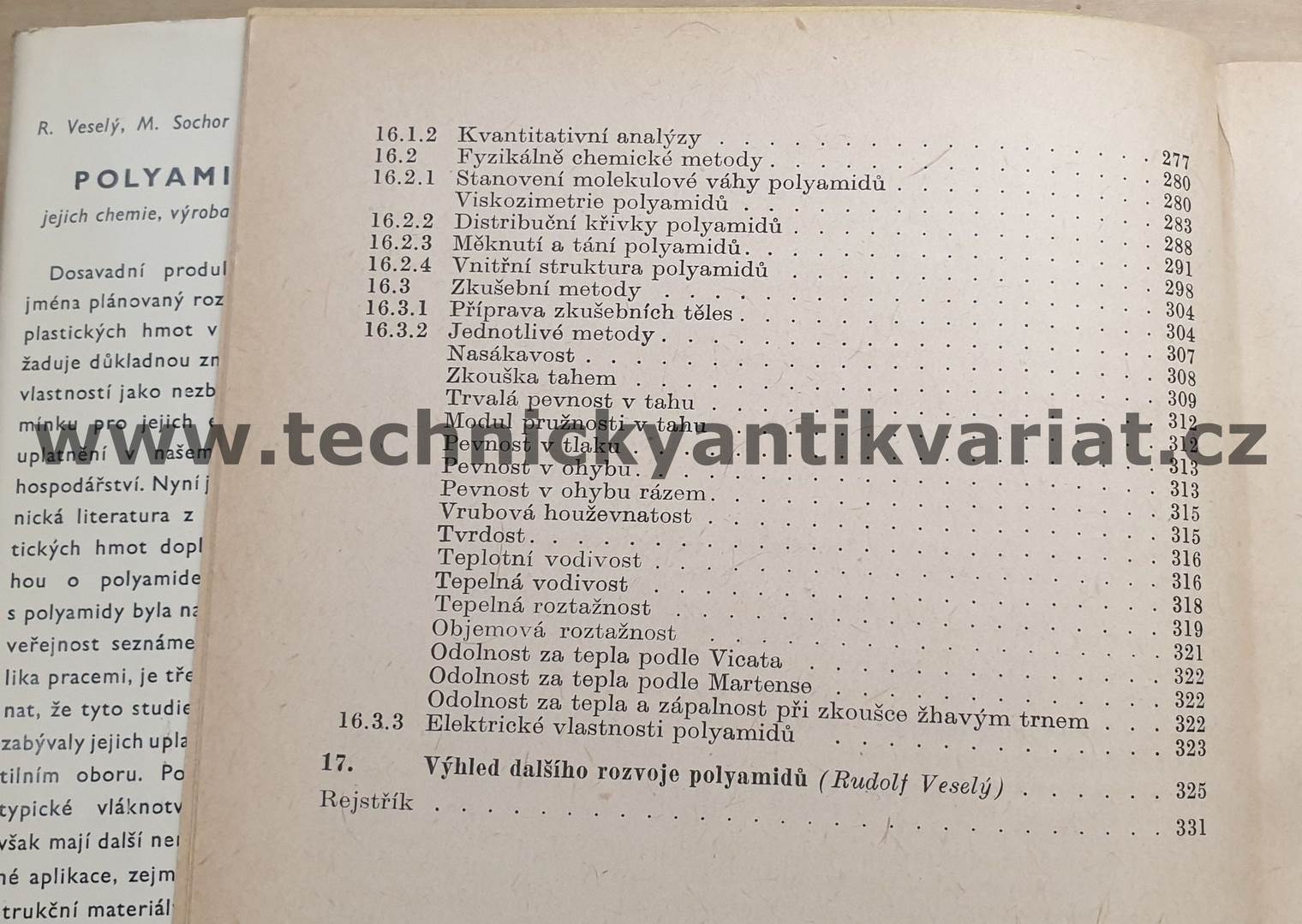 Polyamidy - Veselí, Sochor (1963)