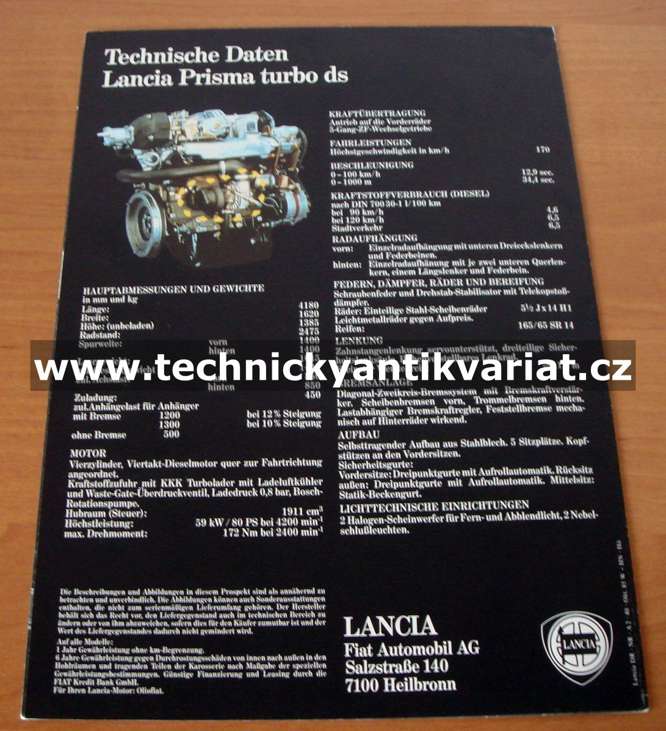Lancia Prisma turbo ds