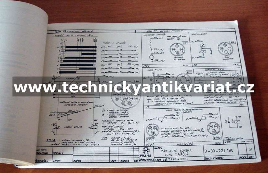 T478.4027 Schéma elektrické výzbroje