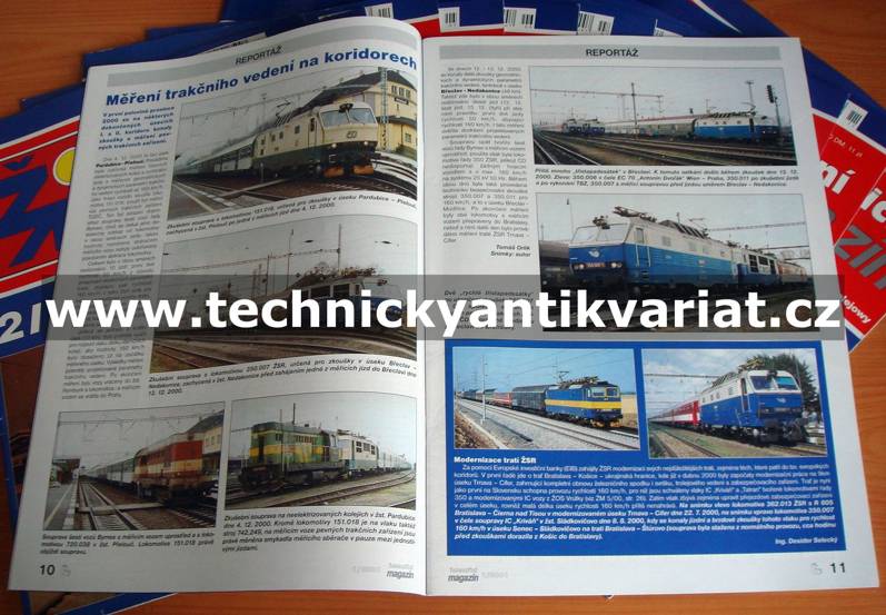 Železniční magazín 2001