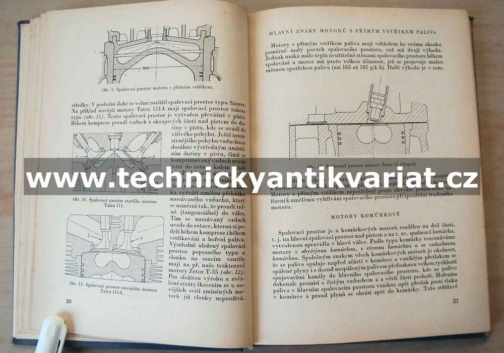 Vstřikovací zařízení naftových motorů - Jaromír Jindra (1958)