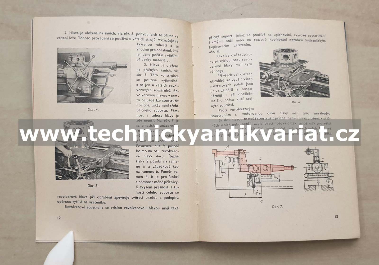 Revolverové soustruhy - Antonín Koubek (1961)