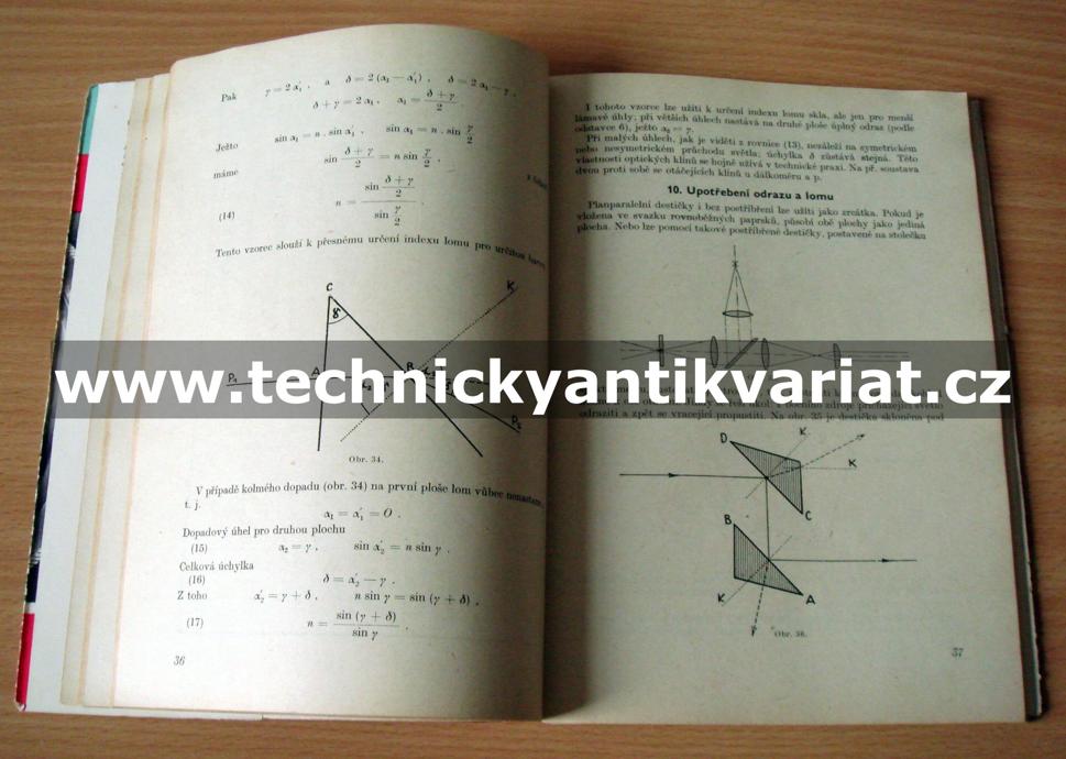 Základy praktické optiky - optické výpočty