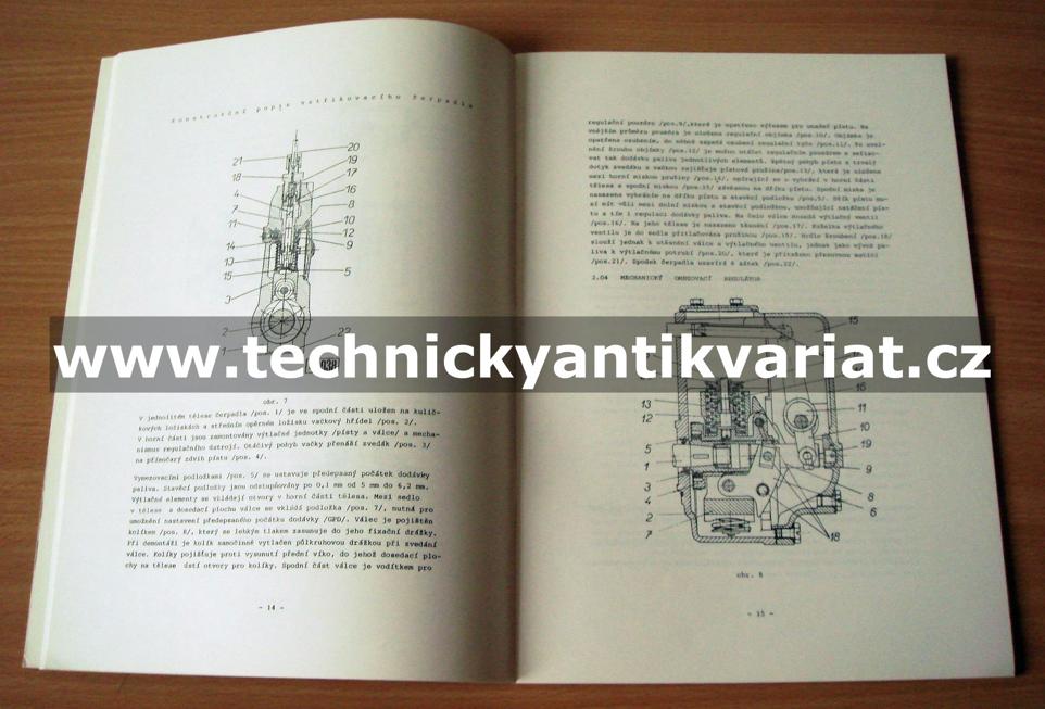 Liaz MT100 - vstřikovací zařízení