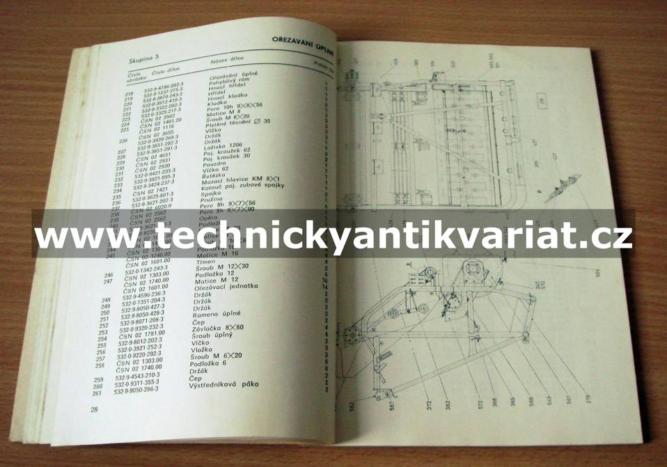 Třířádkový ořezávač krmné řepa a cukrovky SC1 - 301