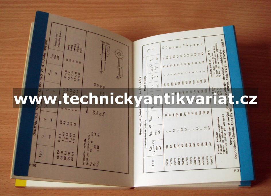 Příruční katalog - elektronek, obrazovek, polovodičových prvků
