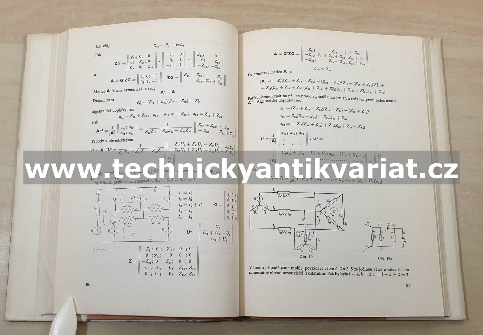 Použití matic a tensorů v theoretické elektrotechnice - Miroslav Promberger (1955)