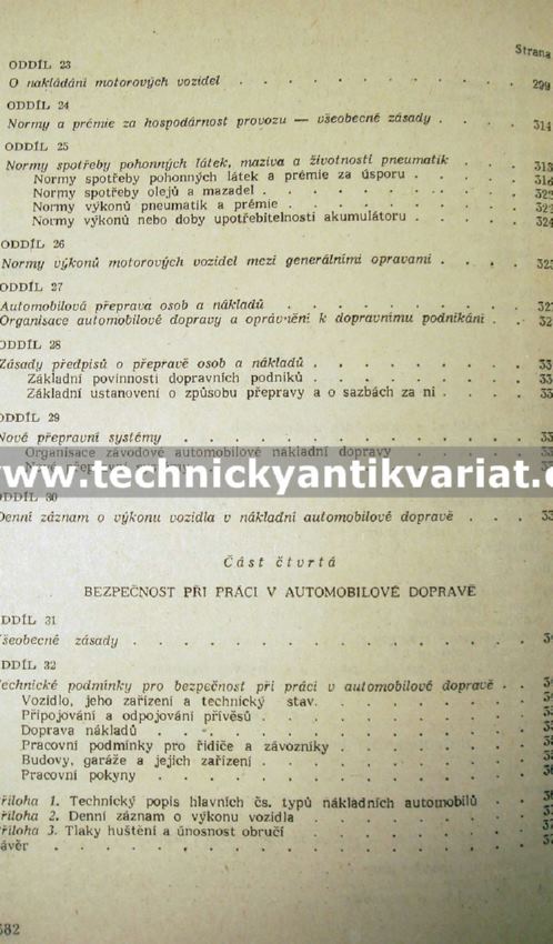 Učebnice řidiče III. a II. třídy a řidiče traktoristovy (1955)