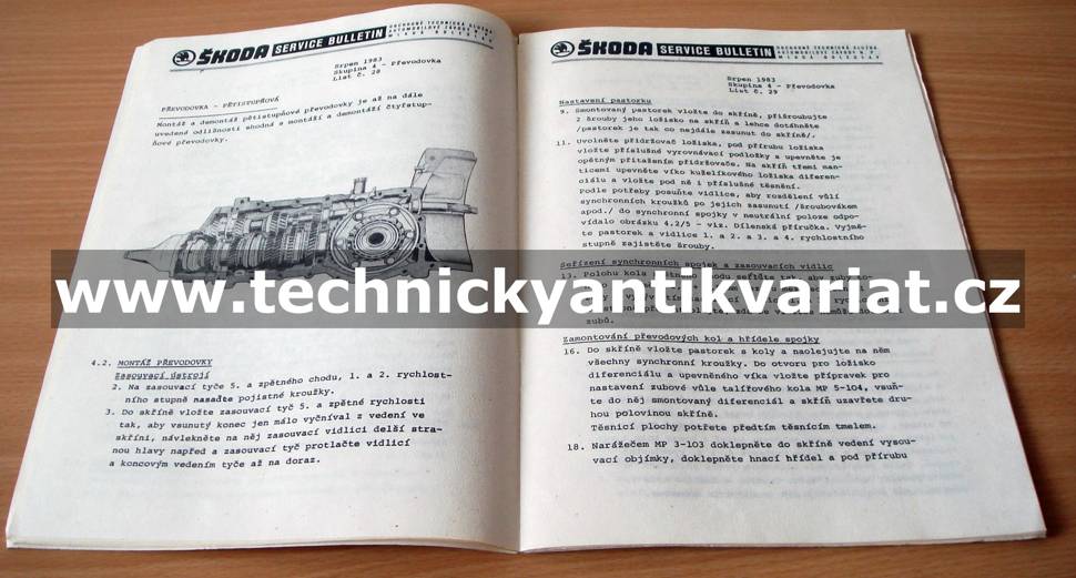 Škoda Service bulletin 2.1983