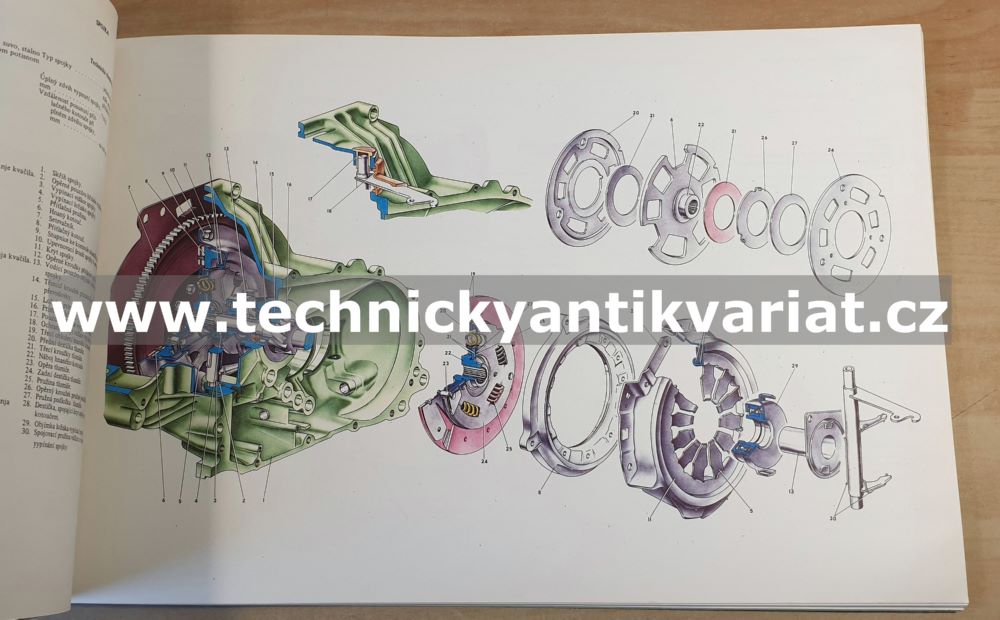 VAZ 2108, 2109 - Album konstrukčních jednotek (1987)
