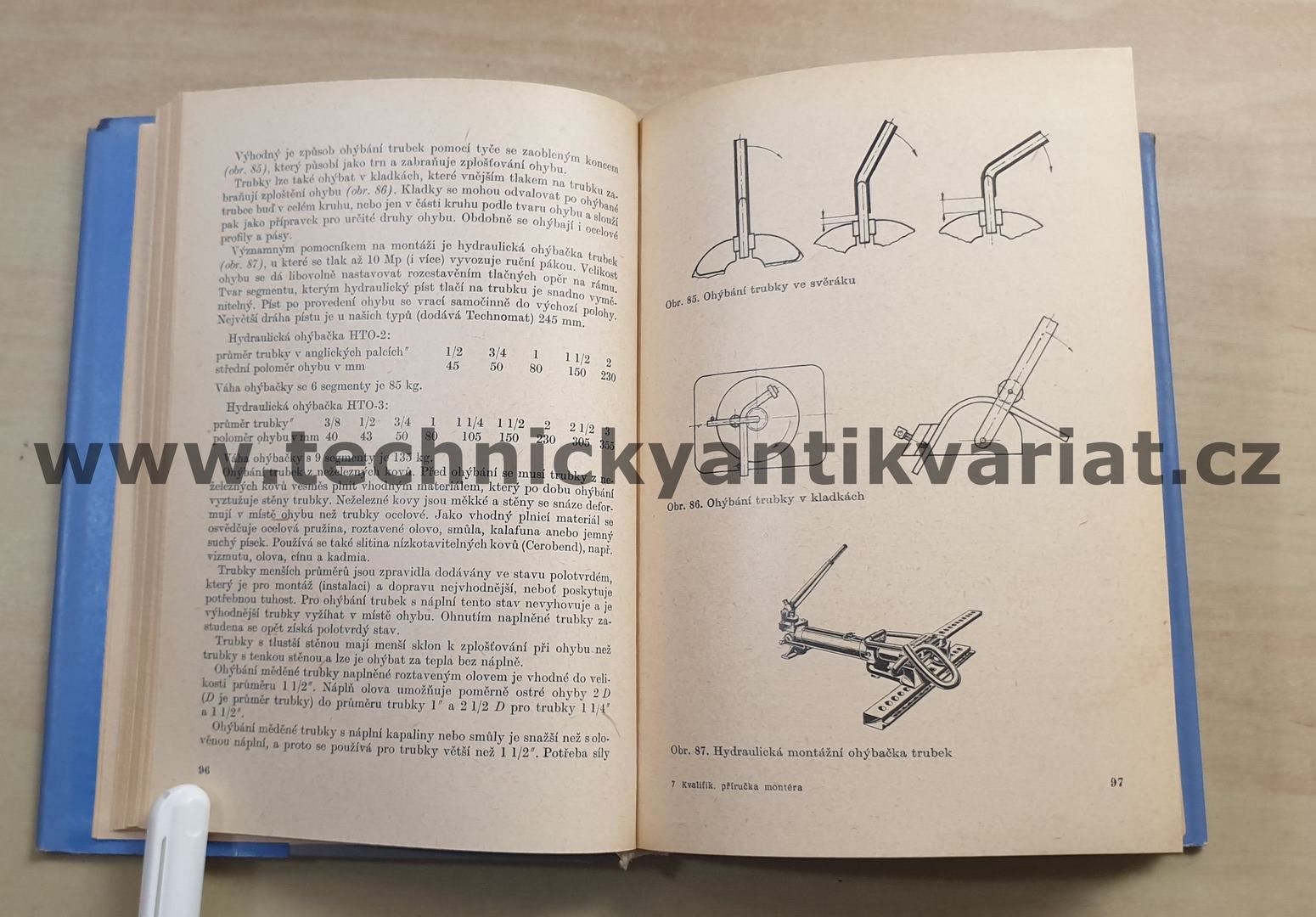 Kvalifikační příručka montéra - Rudolf Krnák (1971)