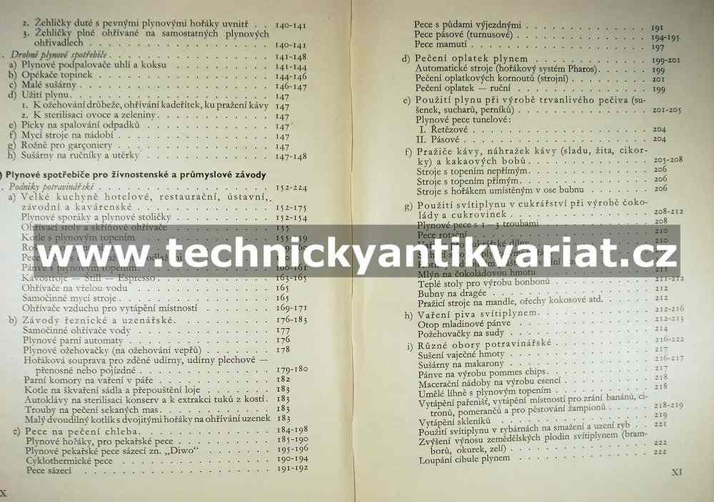 Upotřebení svítiplynu v domácnostech, v průmyslu a jiných oborech III. - Jan Lenc (1950)