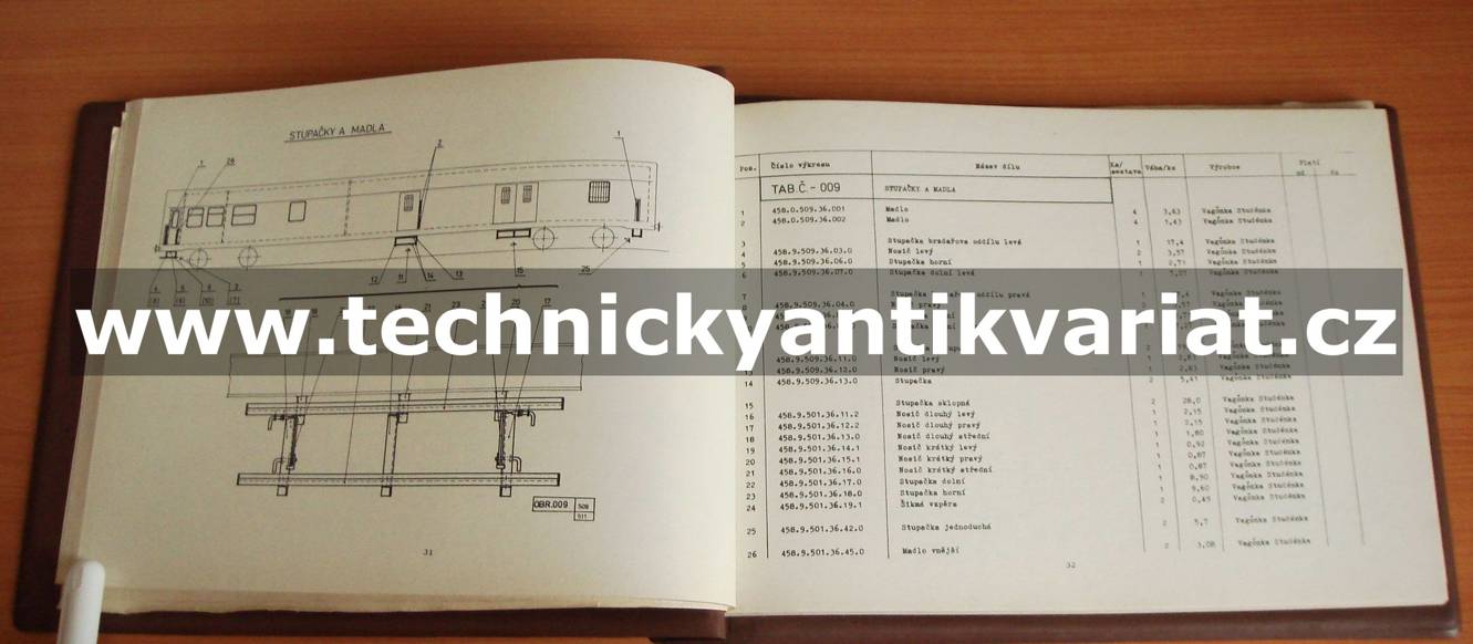 Post mw typ 509 a 511 Poštovní vůz