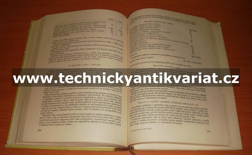 Strojní zařízení cukrovarů a rafinerií řepných i třtinových