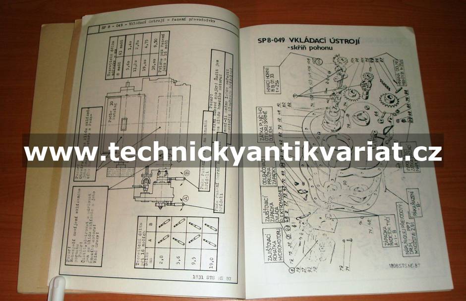 SPS 35 - sklízeč píce