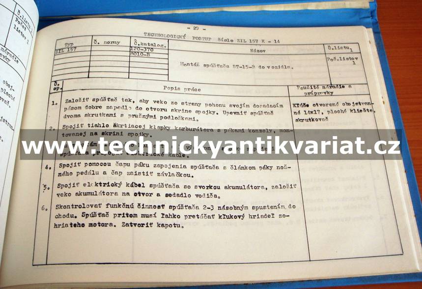 ZIL 157K - elektrická výzbroj