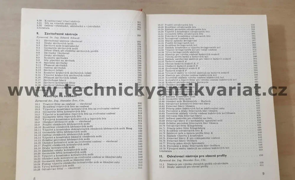 Příručka řezných nástrojů - Eduard Schmidt (1974)