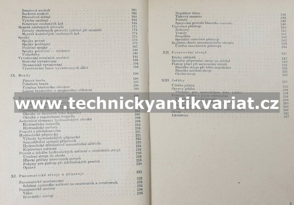 Technologie oprav strojů a zařízení - Rousek, Kareis (1967)