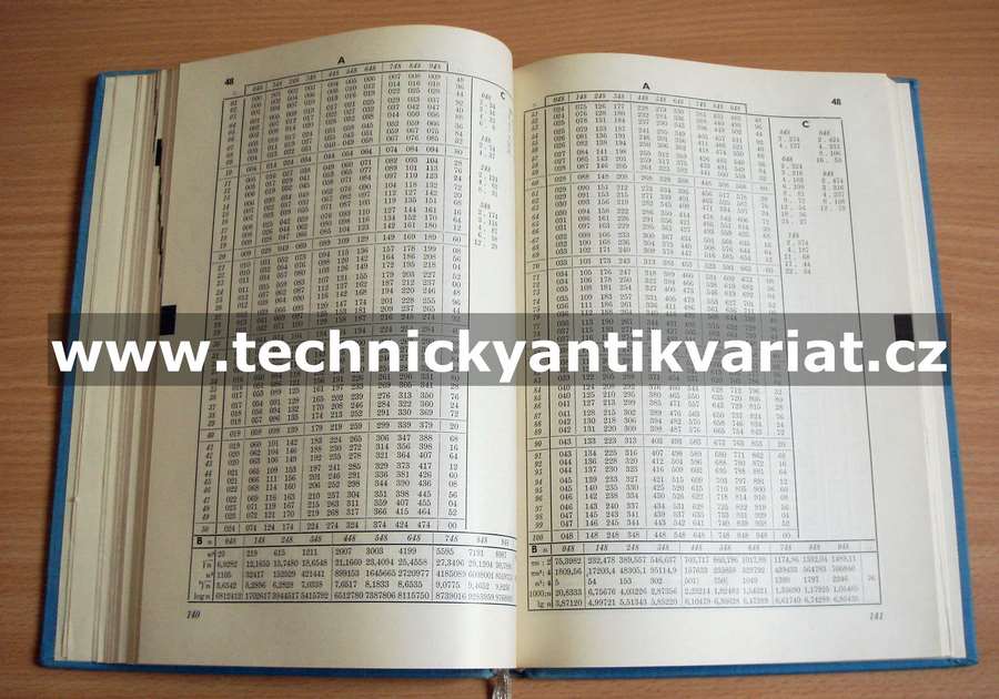 Technické početní tabulky