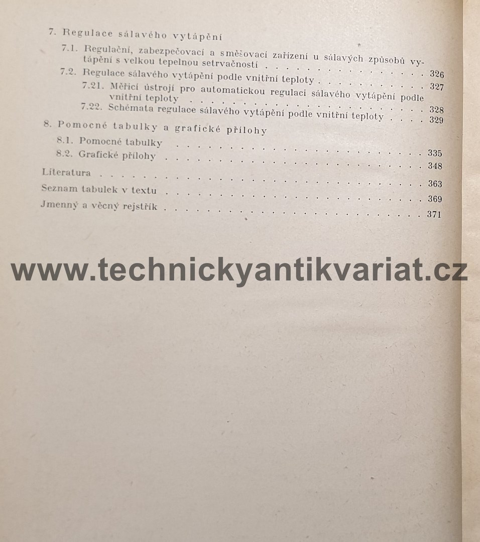 Sálavé vytápění - Jaromír Cihelka (1961)