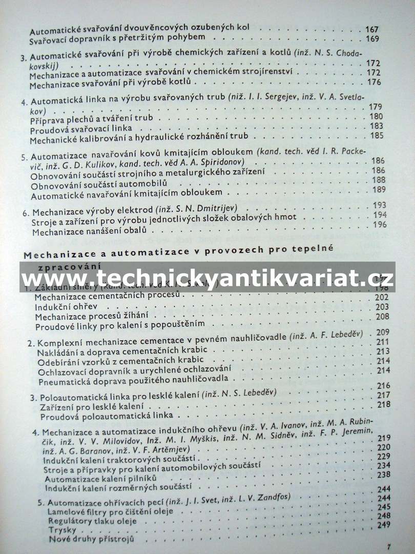 Mechanizace a automatizace strojírenské výroby
