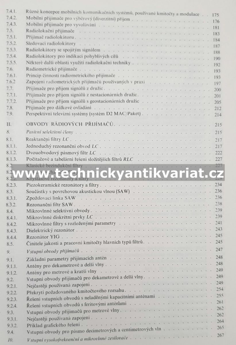 Vysokofrekvenční přijímací technika - Václav Žalud (1986)