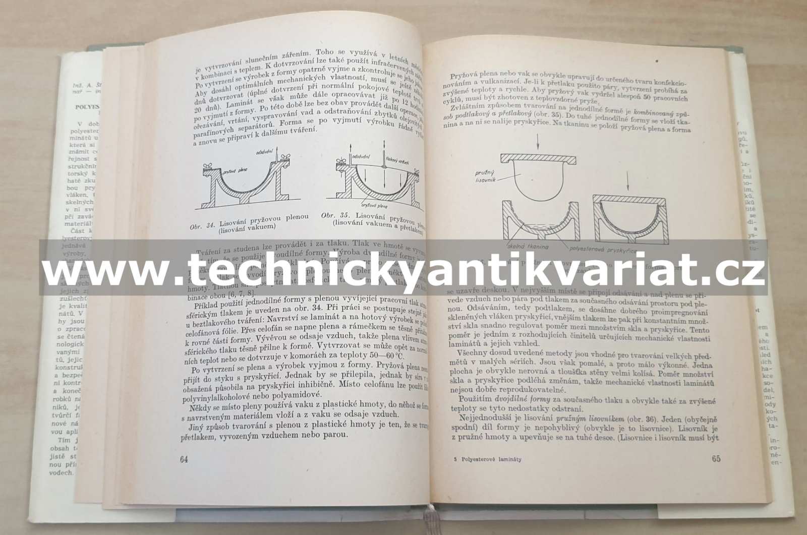Polyesterové skelné lamináty - Šternschuss, Zvonař, Slezák, Kučera (1959)
