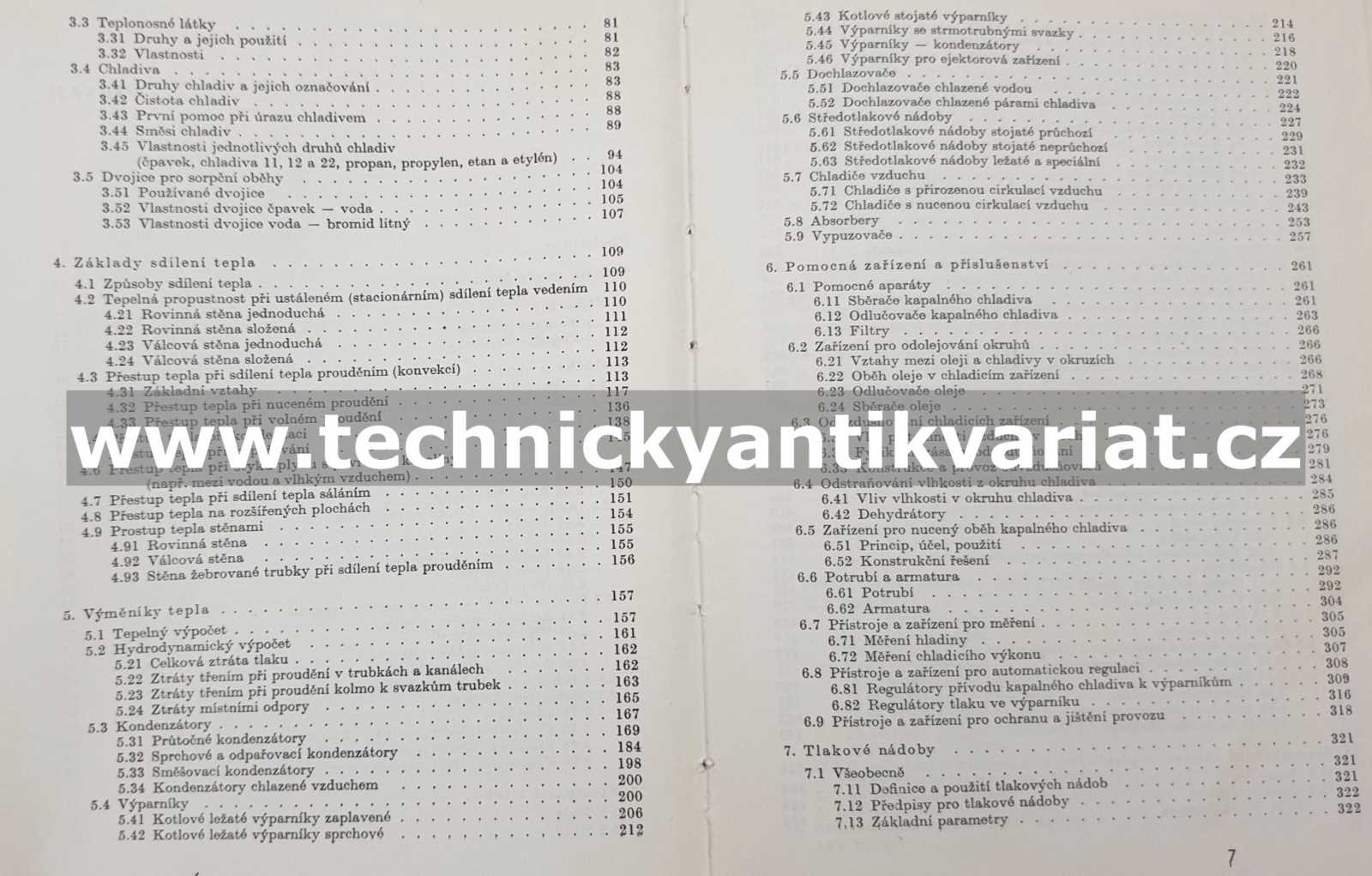 Průmyslová chladící zařízení - Z. Dvořák, O. Červenka (1962)