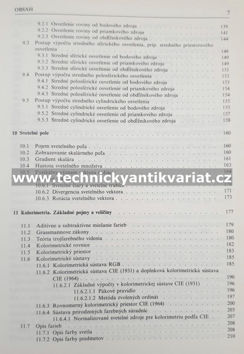 Svetelná technika - Pavol Horňák (1989)