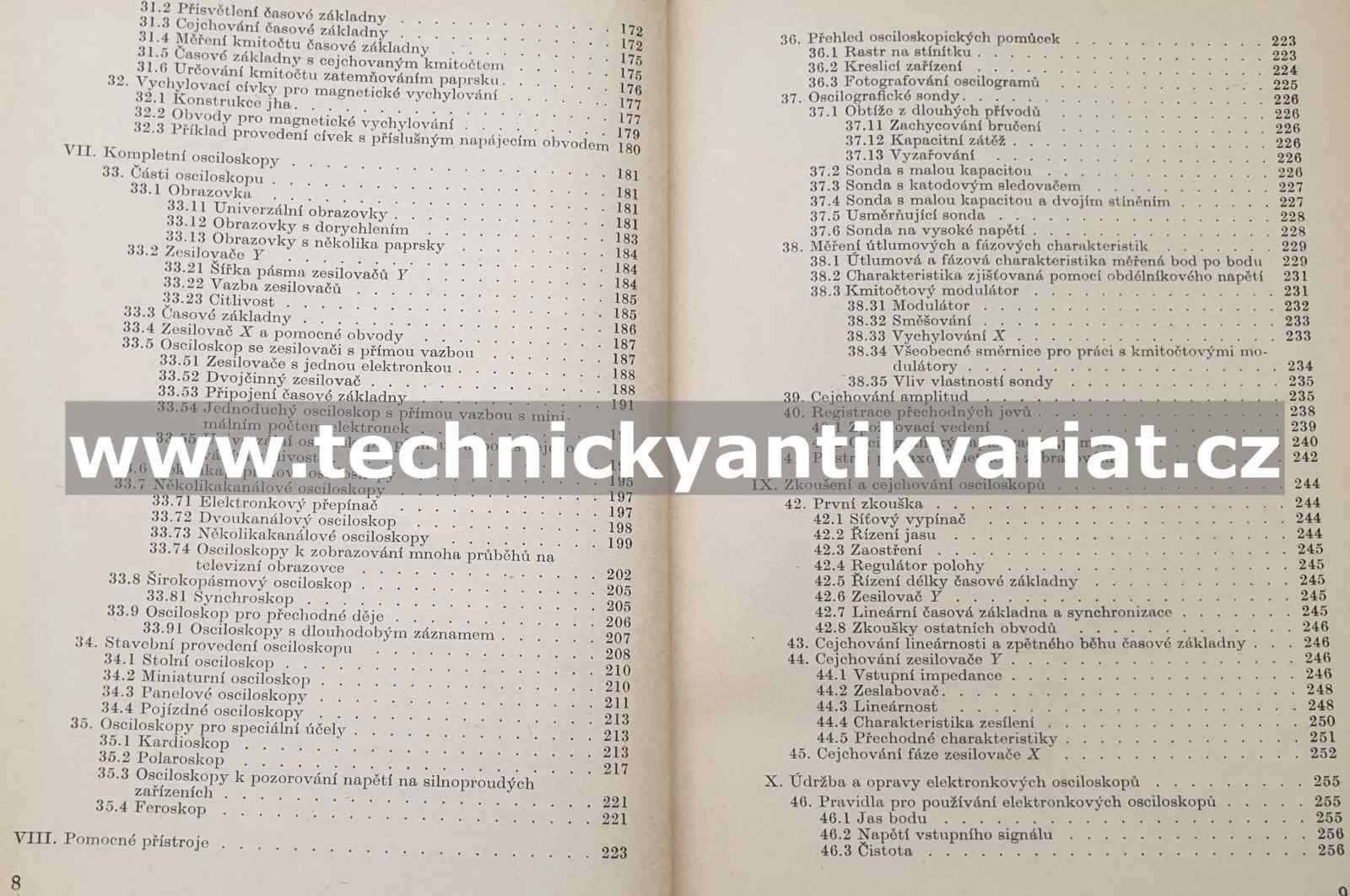 Elektronkový osciloskop - N. Nadler, V. Nesel (1960)