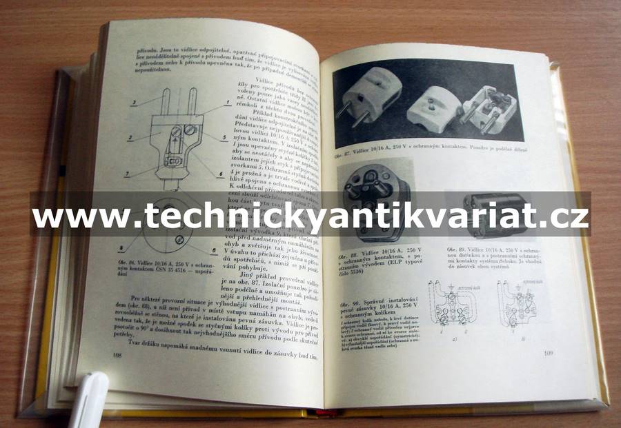 Elektroinstalační materiál - Oldřich Novotný (1974)