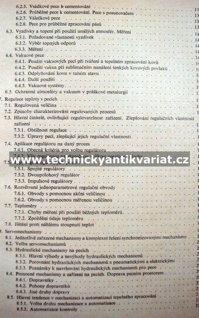 Elektrické odporové pece a sušárny - Dolejší, Tomek (1967)