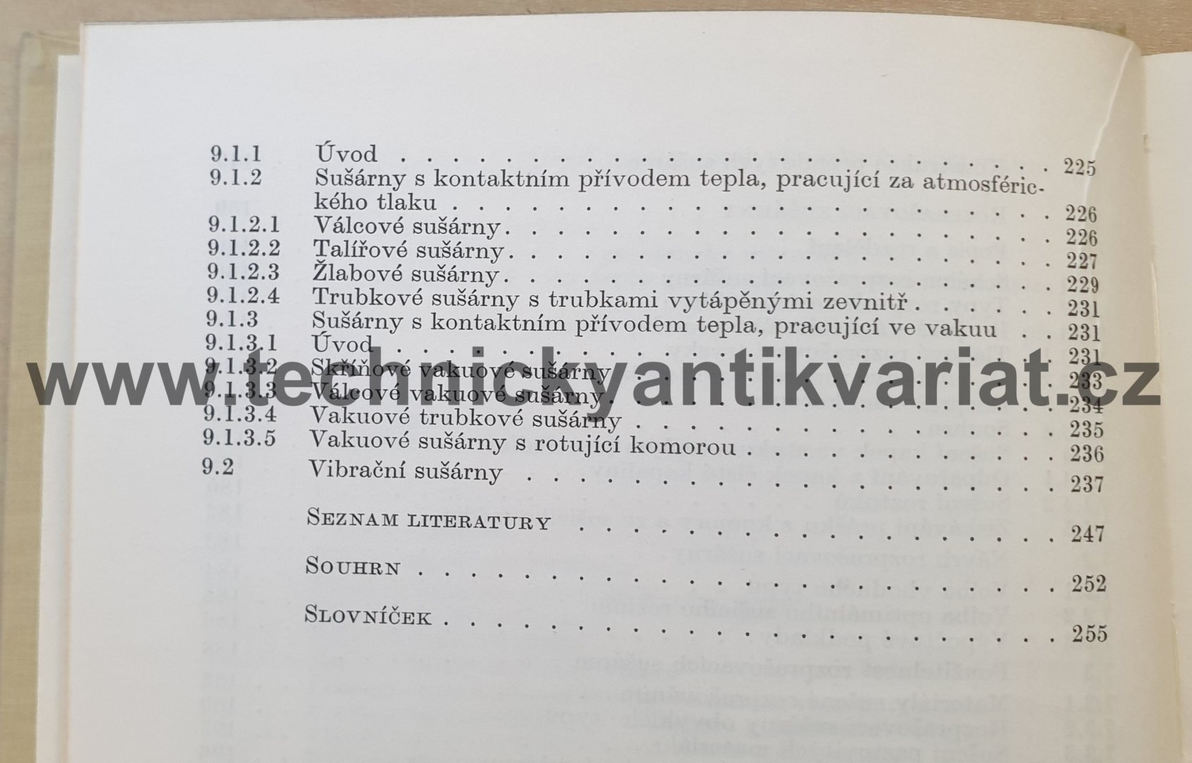 Sušení v chemickém průmyslu - Valchář, Vhoc, Tůma, Kolář (1967)