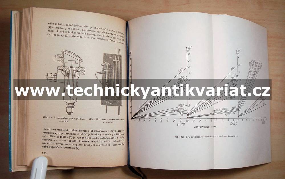 Technická příručka měřících a regulačních přístrojů I.díl (1961)