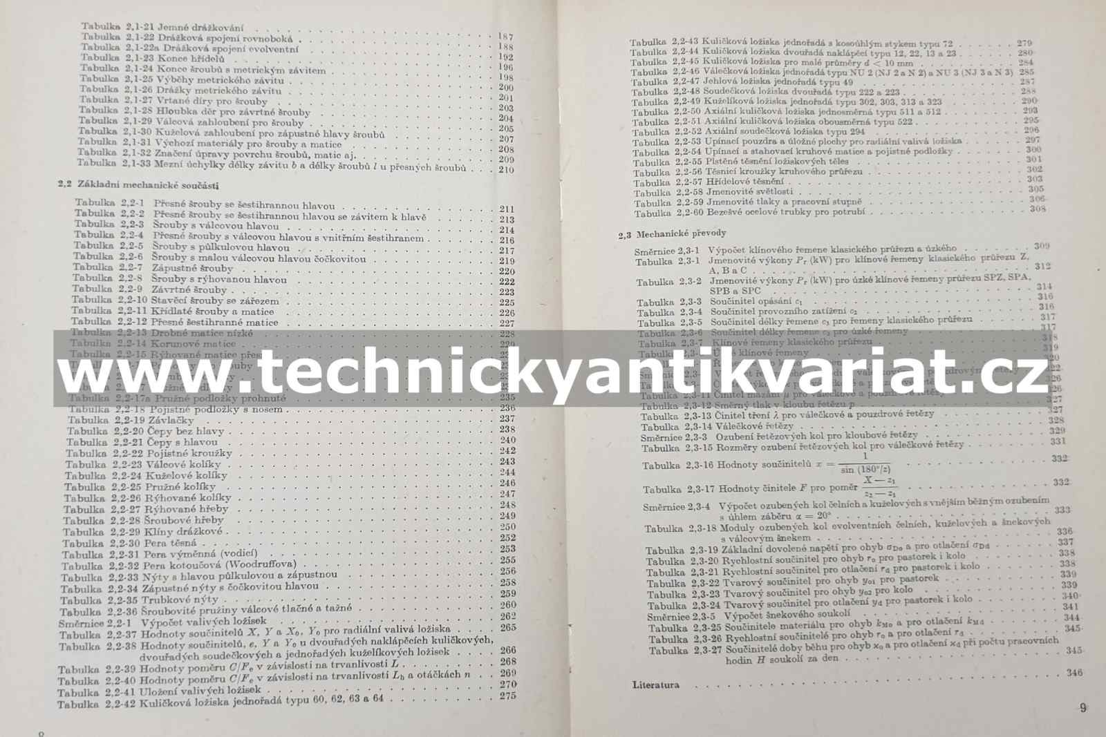 Technické tabulky - Klepš, Nožička (1986)