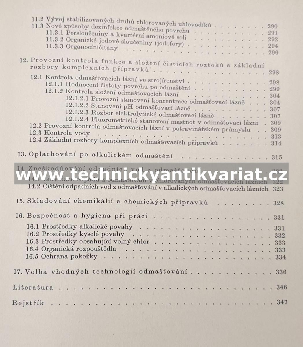 Odmaštování v průmyslu a zemědělství - Soukup, Ruml (1978)