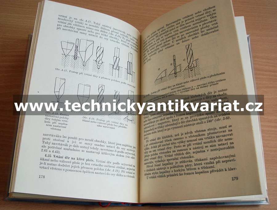 Práce na otočných vrtačkách