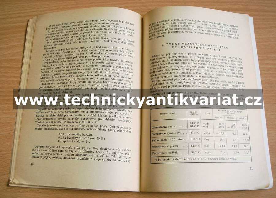 Kapilární pájení ve strojnické výrobě