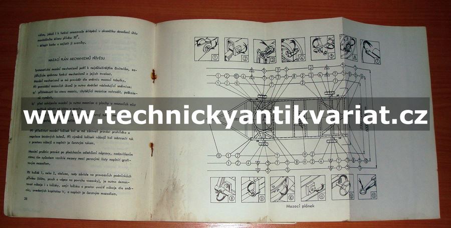 Sklápěcí přívěs D 47