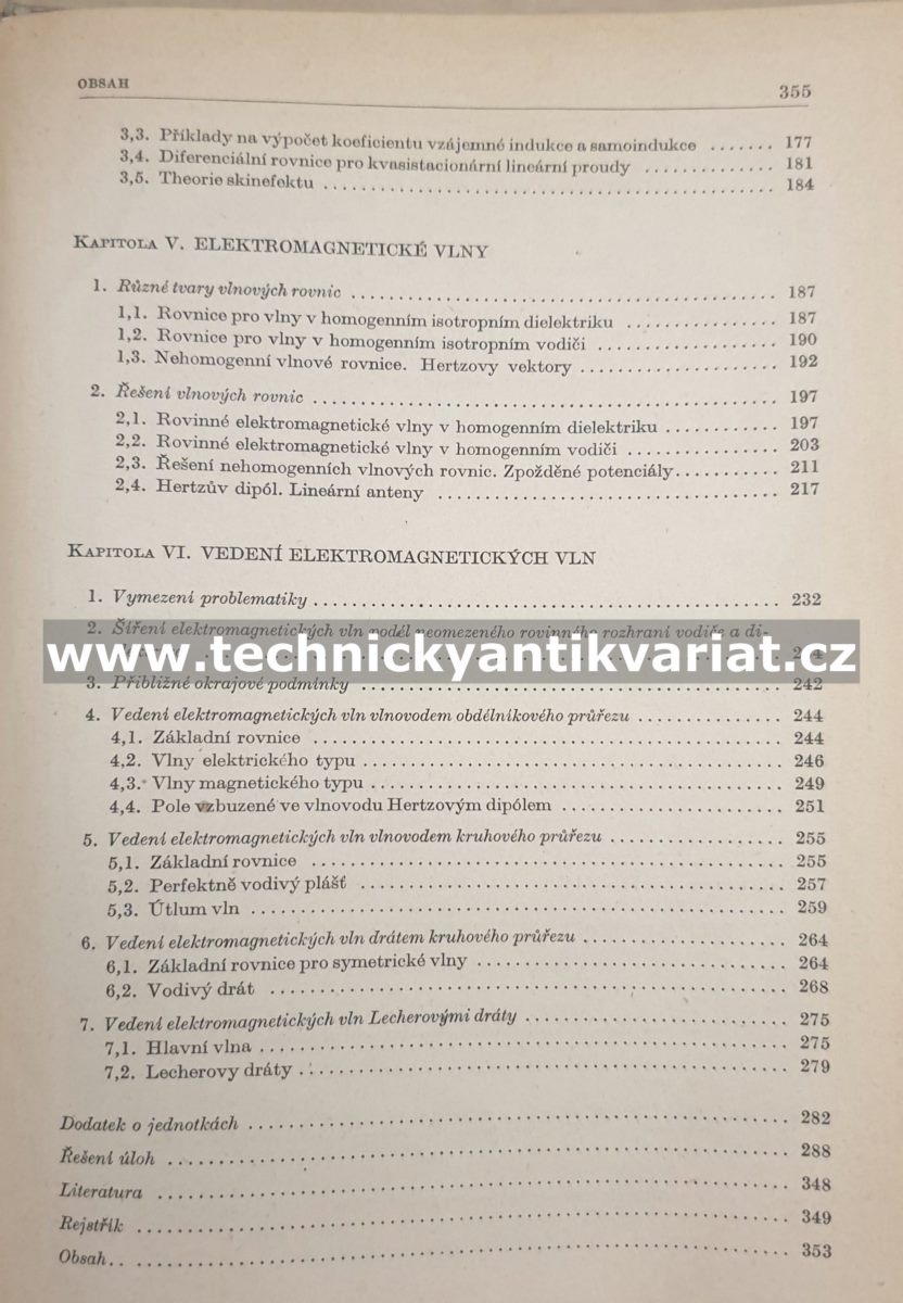 Theorie elektromagnetického pole - Votruba, Muzikář (1955)