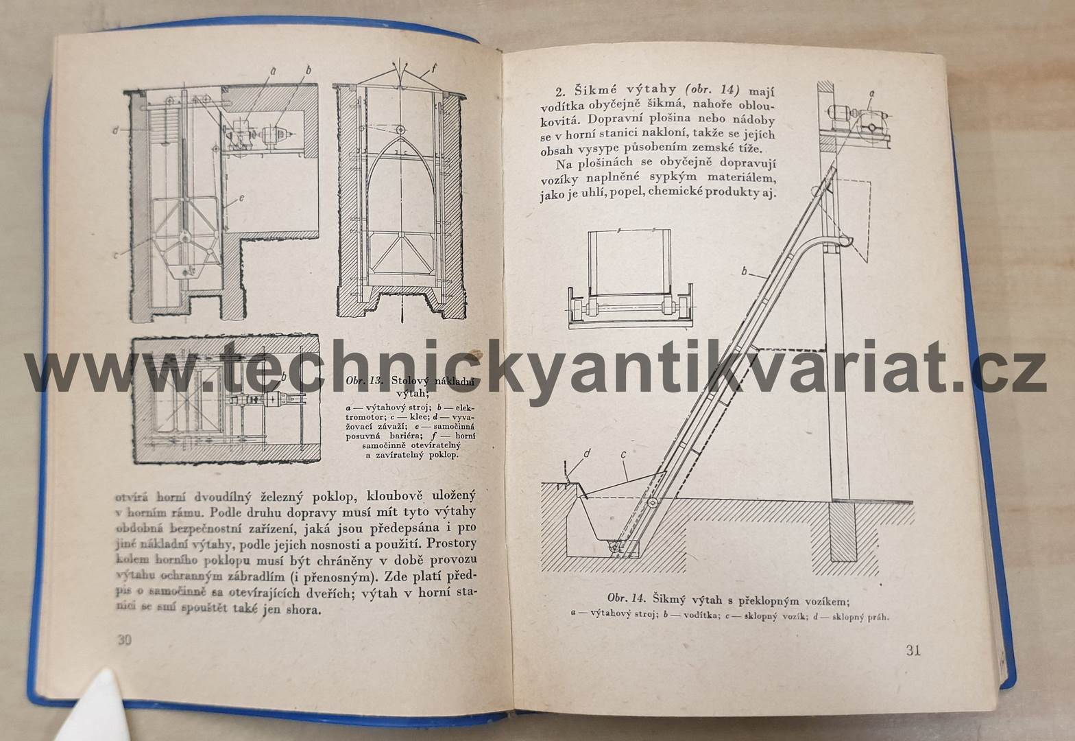 Údržba a opravy výtahů - Josef Vosáhlo (1962)