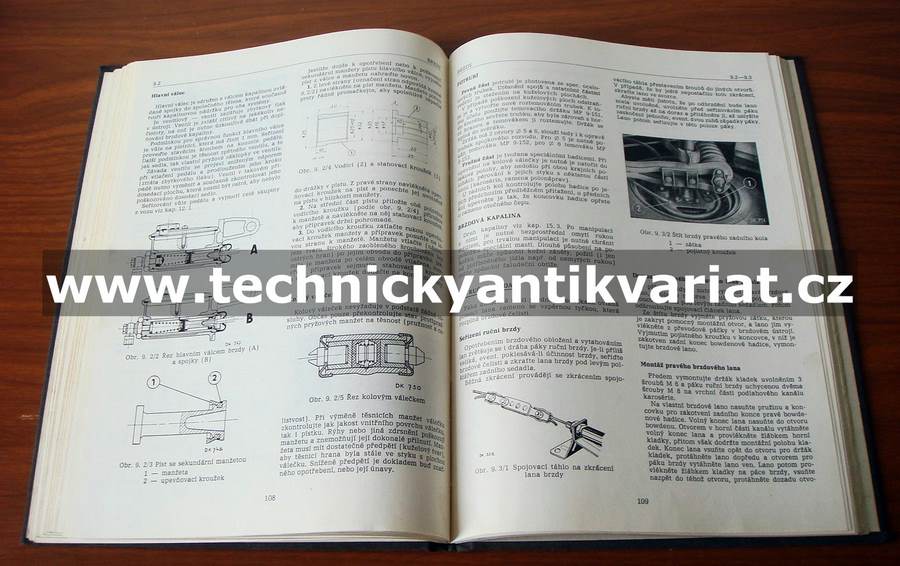 Škoda 1000MB - dílenská příručka (1966)